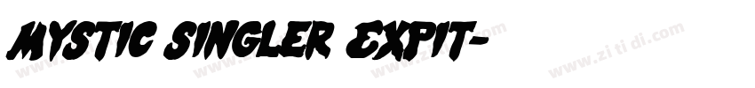 Mystic Singler ExpIt字体转换